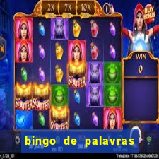 bingo de palavras de natal